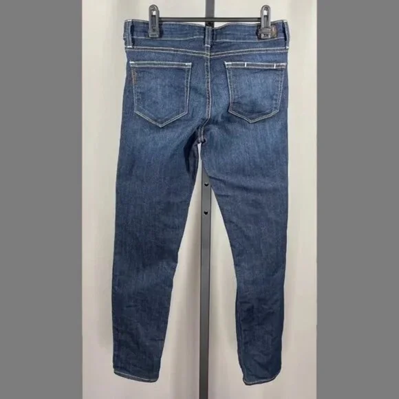 Paige Jeans Womens 27 blue denim peg skinny preppy casual designer classic - Picture 8 of 10
